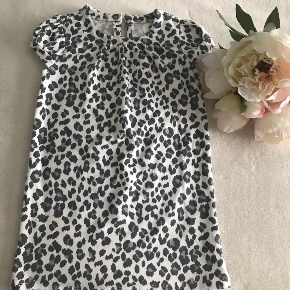 Leopard dress, 3T, NWT